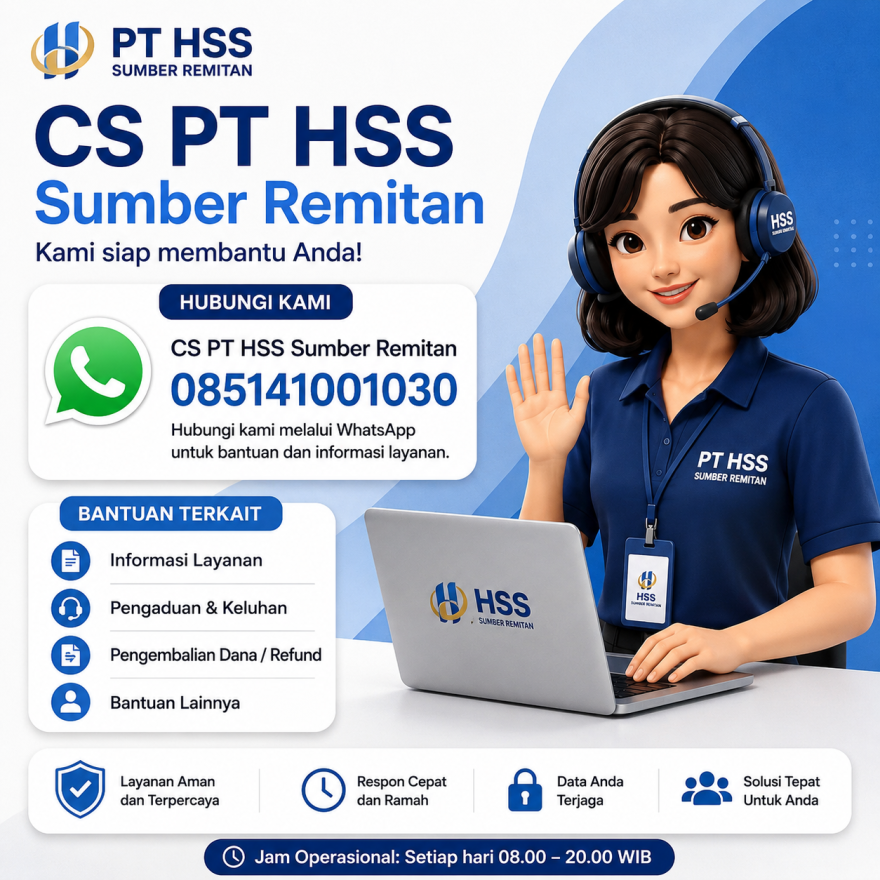 Cara mengembalikan dana dari HHS Sumber Remitan