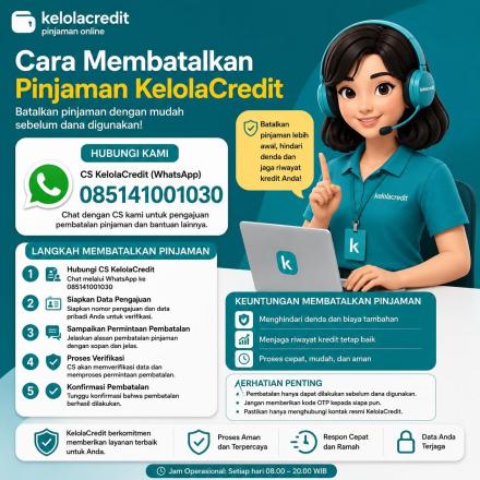 Album : Cara membatalkan pinjaman KelolaCredit